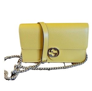 Yellow Gucci Crossbody